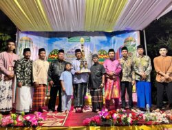 Kades M Guntur Berbicara tentang Penutupan STQ Desa Talang Jangkang