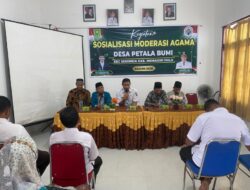 Desa Petala Bumi Mengadakan Sosialisasi Moderasi Beragama untuk Meningkatkan Kerukunan