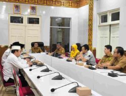 Wakil Walikota Raja Ariza Memimpin Rapat Koordinasi Perangkat Daerah Bersama Tim Tanjungpinang untuk Dukung Palestina