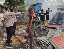 Rumah di Utara Rusak Parah Akibat Kebakaran yang Dipicu Lilin Sembahyang