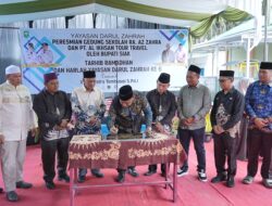 Wakil Bupati Siak Mendukung Penguatan Pendidikan Anak Usia Dini dengan Meresmikan Gedung Baru RA Az Zahra di Desa