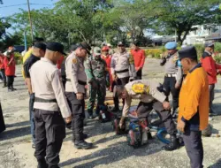 Polsek Rimba Melintang Gelar Apel Siaga dan Rakor dengan Stakeholder dalam Upaya Antisipasi Karhutla di Rohil