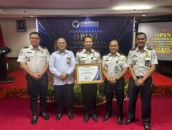 Imigrasi Tanjung Riau Mendapat Penghargaan dari Ombudsman RI