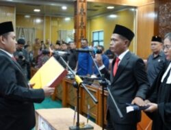 Rapat PAW Dipimpin oleh Septian Nugraha, Sahat Marganda Tobing Hadir