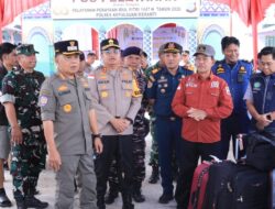 Bupati Meranti dan Forkopimda Memeriksa Arus Mudik untuk Memastikan Ketersediaan Kebutuhan yang Aman