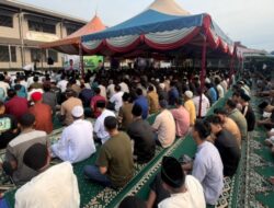 Setelah Melaksanakan Sholat Id, Tiga Narapidana Lapas IIA Bengkalis Dinyatakan Bebas
