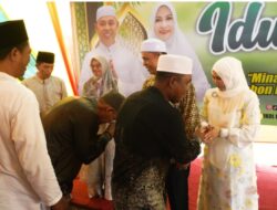 Bupati Inhil Berharap untuk Menjaga Kebersamaan dengan Masyarakat saat Hari Raya