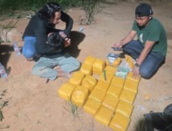 Polres Bengkalis Berhasil Menangkap Dua Pelaku Narkoba dengan Barang Bukti Belasan Kilogram