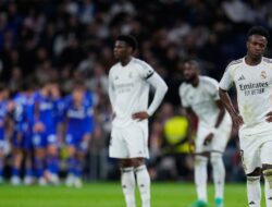 Real Madrid Kehilangan di Bernabéu, Getafe Raih Kemenangan 1-0 dalam Pertandingan Sengit dengan Dua Pemain Dikartu Merah