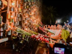 Bupati Kasmarni Resmikan Festival Lampu Colok 2026, Upaya Pelestarian Warisan Budaya Melayu