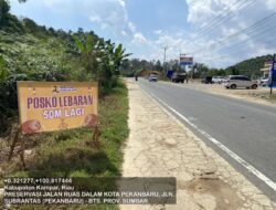 Persiapan Jalur Mudik di Riau Telah Diselesaikan Menjelang Lebaran