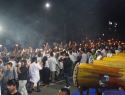 Pekanbaru Bersinar dengan Pawai Gema Takbir Idulfitri 1447 H di Malam Kemenangan