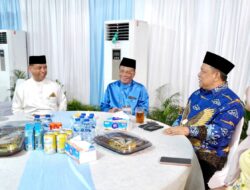Bupati Rohil Kunjungi Kediaman Gubernur Riau untuk Meningkatkan Sinergi di Hari Raya Idul Fitri