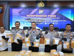 Napi di Nusakambangan Diduga Mengendalikan Peredaran 15 Kg Sabu dan 40 Ribu Pil Ekstasi di Riau
