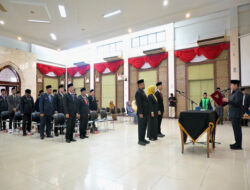 Pejabat Administrator di Lingkungan Pemkab Kampar Dilantik oleh Pj Sekda sebanyak 26 Orang