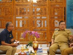 Plt Gubri SF Hariyanto Menerima Audiensi dari Bulog, Menjamin Ketersediaan Stok Beras dan Minyak Goreng di Riau