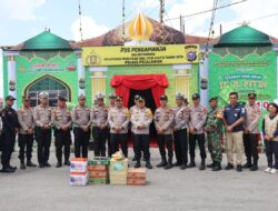 Kapolres Pelalawan Memeriksa Pospam dan Posyan Ops Ketupat LK 2026 untuk Menjamin Keamanan dan Kenyamanan Masyarakat