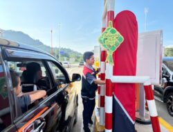 Volume Kendaraan di Tol Pekanbaru-XIII Koto Kampar Meningkat 101 Persen Selama Hari Lebaran