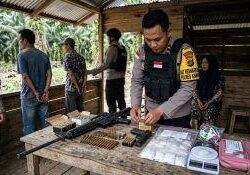 Pengedar Narkoba yang Mengancam Polisi dengan Senjata Api Akhirnya Ditangkap