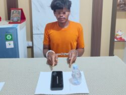 Pemuda Pengguna Sabu Ditangkap oleh Polsek Pinggir