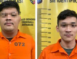 Polisi Mengamankan Dua Pemuda Terkait Pengembangan Narkoba di Selat Baru Bengkalis