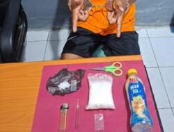 Polisi Berhasil Menangkap A dan Menemukan Hampir 100 Gram Sabu-sabu dalam Operasi Antinarkoba 2026 di Polsek Rupat Utara