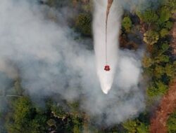 BPBD Riau Memobilisasi Helikopter dan OMC untuk Penanggulangan Karhutla di Bengkalis