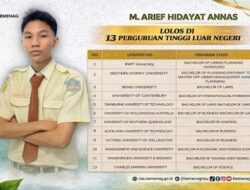 Siswa MAN 2 Pekanbaru Sukses Diterima di 13 Perguruan Tinggi Internasional