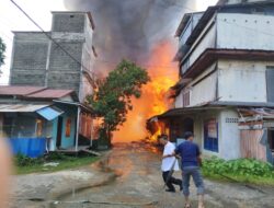 Kebakaran Dahsyat di Pulau Kijang, 50 Rumah Warga Hangus Terbakar