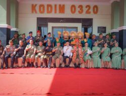 Wali Kota Dumai menyambut kedatangan Danrem 031/Wira Bima di Makodim
