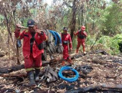 Karhutla di Bengkalis Sudah Dikendalikan, Tim Manggala Agni Mengurangi Jumlah Personelnya