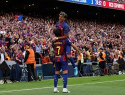 Barcelona Dominasi Espanyol di Derby Catalan dengan Skor 4-1, Mendekati Gelar La Liga