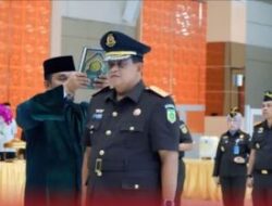 Adhi Prabowo Dilantik Sebagai Wakajati Riau, Memperkuat Kerjasama di Periode Transisi