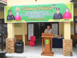 Penekanan Kapolres Inhu kepada Jajaran Selama Kunjungan Kerja Perdana