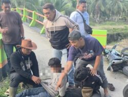 Polsek Pelangiran Menemukan Kasus Penyalahgunaan Sabu, Dua Buruh Kontraktor Ditangkap