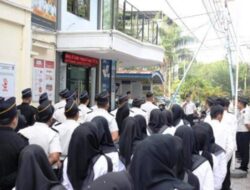 Kakanim Bengkalis Mengingatkan Empat Fungsi Imigrasi saat Memimpin Apel Pagi