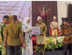 Pemda Inhil Bertemu Pelantikan IPR Y KOM Inhil 2025 – 2026, Wakil Bupati Mendorong Integritas Pemuda