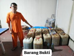 Polres Inhil Mengungkap Kasus Dugaan Penyalahgunaan BBM Subsidi, Seorang Tersangka Ditangkap