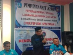 Jufrizal Dipilih Kembali Sebagai Ketua PUK Panam, Fokus pada Penguatan Profesionalisme dan Keselamatan Kerja