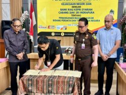 BRK Syariah dan Kejari Siak Memperkuat Kerjasama untuk Penyelesaian Pembiayaan yang Adil