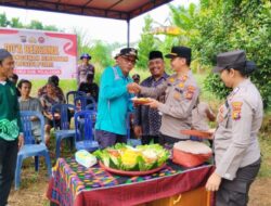 Polsek Ukui Memulai Perbaikan Jembatan Presisi di Jalan Sinduan dengan Acara Doa Bersama