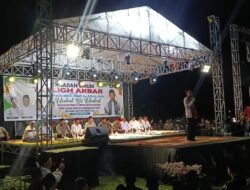 Kapolres Kuansing Mempererat Silaturahmi dengan Ribuan Warga Sungai Buluh Melalui Tablig Akbar