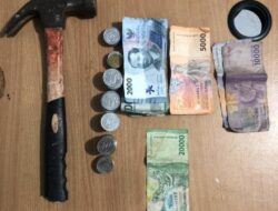 Pasutri di Bengkalis Kompak Mencuri Kotak Amal di Jalan yang Salah