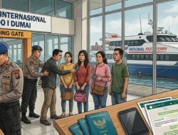 Polairud Polda Riau Berhasil Memutuskan Rantai Penyelundupan Pekerja Migran Asal Lampung di Dumai