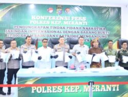 Penangkapan 27 Kg Sabu oleh Jaringan Internasional di Perbatasan Riau