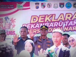 Polresta Pekanbaru Meresmikan Tiga Kampung Tangguh Anti Narkoba, Perang Melawan Narkotika Dimulai