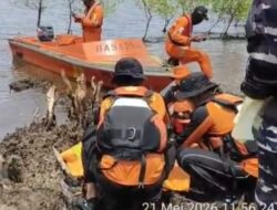 ABK Kapal yang Jatuh Ditemukan di Perairan Pantai Pergam Rupat