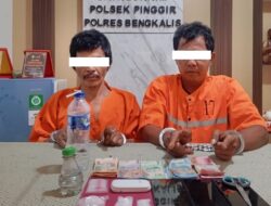 Polsek Pinggir Mengungkap Peredaran Sabu 15,39 Gram di Kebun Sawit Desa Semunai