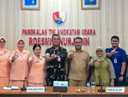 Asrama dan Perkantoran Lanud Roesmin Nurjadin Pekanbaru Menciptakan Kompos dan Maggot dari Sampah