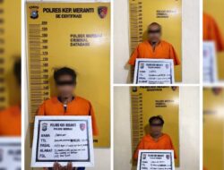 Polsek Merbau berhasil menangkap tiga orang pelaku pencurian sarang burung walet.